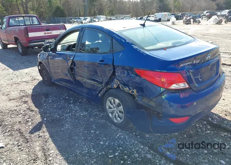 2015 Hyundai Accent Gls z USA, uszkodzony, nr VIN KMHCT4AE4FU850278